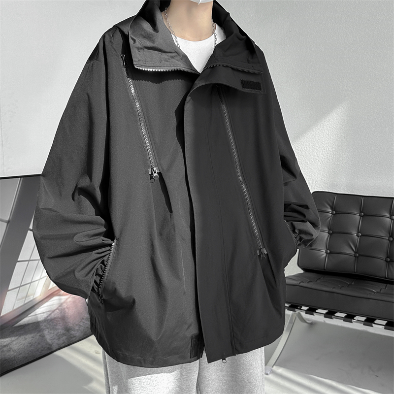 Outdoor Sport Windbreaker - 남녀공용 야외 방수 후드 바람막이 코트,