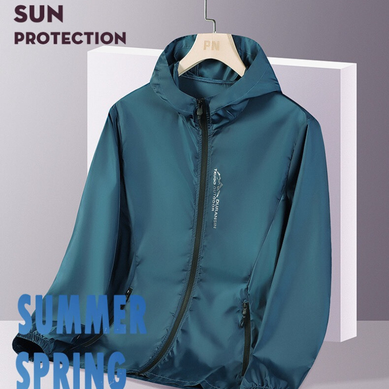 Outdoor Sport Windbreaker - UPF50+ 여름 야외용 속건 자외선 차단