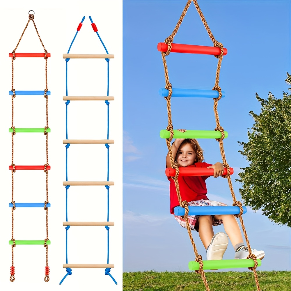 Outdoor Sport Climbing Gear - 1pc 다채로운 어린이 등반 사다리 스윙