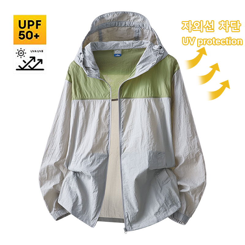 남성 초박형 방수 자외선 차단 의류 여름 캐주얼 루즈핏 - Outdoor Sport Windbreaker 리뷰 및 가격